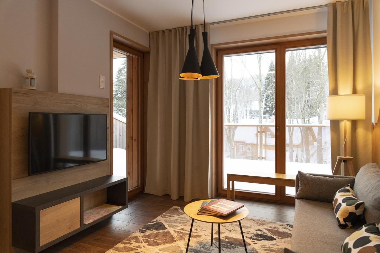 Apartmany Padesatka - Poledni Kameny Bedřichov Exteriör bild